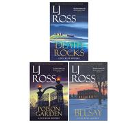 The DCI Ryan Mysteries By LJ Ross 3 Books Collection Set: Vol. (21-23) (Death Rocks, Poison Garden & Belsay)
