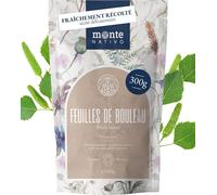 Thé De Feuilles De Bouleau Séchées (300g)-Thé En Vrac-100% Pur Et Naturel,Sans Additifs-Herbes À L'arôme Intense Pour La Préparation D'une Délicieuse Tasse De Tisane