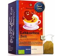 The De Noel Bio Sachets Thé Pain D’Epices 18 Sachets | Thé De Noel Bio Heure Du Pain D’Epices - Tisane De Noel Bio Aromatique - Tisane Noel Bio - The Noel Sachet - Infusion Noel 2024