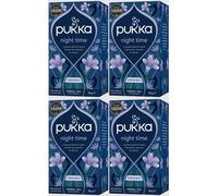 Thé de nuit Pukka - 20 sachets de thé (paquet de 4)