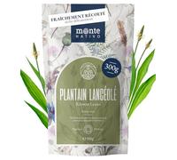 Thé de Plantain Monte Nativo (300g) - Infusion vrac - 100% pur et naturel, sans additifs - Herbes à l'arôme intense pour la préparation d'une délicieuse tasse de tisane
