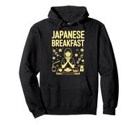 Thé de Riz Japonais Zen Morning Miso Art Graphique Sweat à Capuche