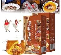 Thé de soin du foie 29 saveurs, thé éliminant l'humidité, thé de soins du foie, thé nettoyant pour soutien du foie, thé nourrissant quotidien du foie, tisane chinoise pour le foie (2 boîtes)