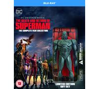 The Death And Return Of Superman Limited With Steel Blu-Ray 2011 2019 Region Free Édition Limitée Avec Figurine En Acier Import