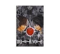 The Death Note - Décoration murale moderne ultra transparente - Décoration artistique exquise pour bureau, salon et chambre - Style sans cadre - 30 x 45 cm