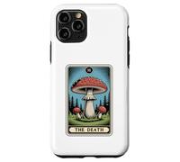 The Death Tarot Carte Amanita Muscaria Fly Agaric Champignon Coque pour iPhone 11 Pro