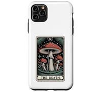 The Death Tarot Carte Amanita Muscaria Fly Agaric Champignon Coque pour iPhone 11 Pro Max