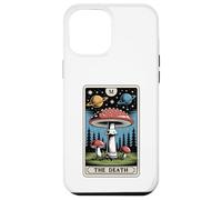 The Death Tarot Carte Amanita Muscaria Fly Agaric Champignon Coque pour iPhone 12 Pro Max