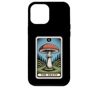 The Death Tarot Carte Amanita Muscaria Fly Agaric Champignon Coque pour iPhone 12 Pro Max