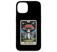 The Death Tarot Carte Amanita Muscaria Fly Agaric Champignon Coque pour iPhone 13