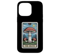 The Death Tarot Carte Amanita Muscaria Fly Agaric Champignon Coque pour iPhone 14 Pro Max