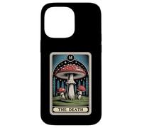 The Death Tarot Carte Amanita Muscaria Fly Agaric Champignon Coque pour iPhone 14 Pro Max