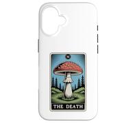 The Death Tarot Carte Amanita Muscaria Fly Agaric Champignon Coque pour iPhone 16