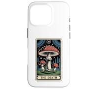 The Death Tarot Carte Amanita Muscaria Fly Agaric Champignon Coque pour iPhone 16 Pro