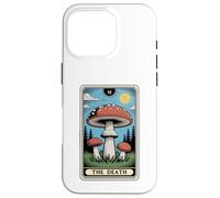 The Death Tarot Carte Amanita Muscaria Fly Agaric Champignon Coque pour iPhone 16 Pro
