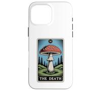 The Death Tarot Carte Amanita Muscaria Fly Agaric Champignon Coque pour iPhone 16 Pro Max