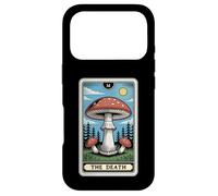 The Death Tarot Carte Amanita Muscaria Fly Agaric Champignon Coque pour iPhone 17 Pro