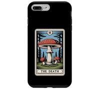 The Death Tarot Carte Amanita Muscaria Fly Agaric Champignon Coque pour iPhone 7 Plus/8 Plus