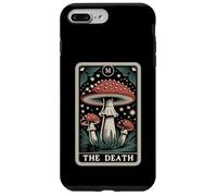 The Death Tarot Carte Amanita Muscaria Fly Agaric Champignon Coque pour iPhone 7 Plus/8 Plus