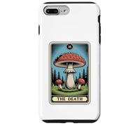 The Death Tarot Carte Amanita Muscaria Fly Agaric Champignon Coque pour iPhone 7 Plus/8 Plus