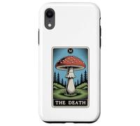 The Death Tarot Carte Amanita Muscaria Fly Agaric Champignon Coque pour iPhone XR