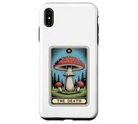 The Death Tarot Carte Amanita Muscaria Fly Agaric Champignon Coque pour iPhone XS Max