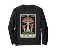 The Death Tarot Carte Amanita Muscaria Fly Agaric Champignon Manche Longue