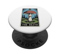 The Death Tarot Carte Amanita Muscaria Fly Agaric Champignon PopSockets PopGrip Adhésif