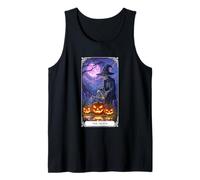 The Death Tarot Carte Halloween Squelette Débardeur