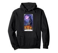 The Death Tarot Carte Halloween Squelette Sweat à Capuche