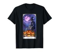 The Death Tarot Carte Halloween Squelette T-Shirt
