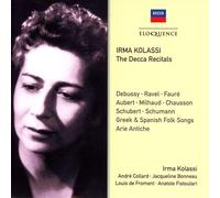 The Decca Recitals : Debussy - Ravel - Faure - Aubert - Michaud - Chausson - Schubert - Schumann - Greek & Spanish Folk Songs - Arie Antiche