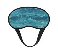 The Deep Blue Sea Masque universel léger pour les yeux Idéal pour les voyages, les siestes au bureau et le travail de nuit Fournit un environnement de sommeil confortable