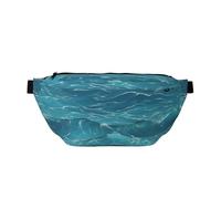 The Deep Blue Sea Prints Sac banane réglable léger et confortable adapté pour le fitness, le jogging, les voyages