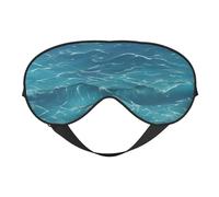 The Deep Blue Sea Soft Eye Mask. Unisexe, confortable et respirant, adapté pour le repos quotidien. Vous aide à entrer rapidement dans un sommeil profond.