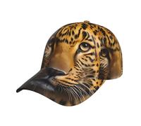 The deep-eyed Leopard Print Classic Baseball Cap Réglable Fashion Curved Brim Dad Hat for Men Women Sport Hat Black