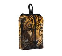The Deep Eyed Leopard Sac à chaussures de voyage résistant à l'eau avec poignée pour valise, baskets, bottes, gym, 1 pièce., One Size, Classique