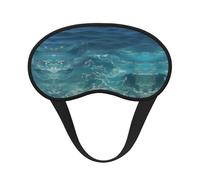 The Deep Ocean Masque de sommeil occultant - Couvre-yeux confortable pour homme et femme, parfait pour dormir, méditation, voyage