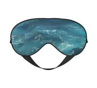 The Deep Ocean Masque doux pour les yeux. Unisexe, confortable et respirant, adapté pour le repos quotidien. Vous aide à entrer rapidement dans un sommeil profond.