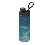 The Deep Ocean Mug isotherme imprimé 532 ml - Convient pour l'alpinisme, le camping, la gym, le bureau et un usage quotidien