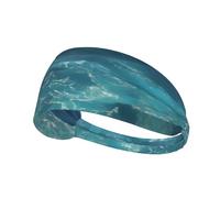 The Deep Ocean Picture Bandeau d'exercice élastique, serre-tête pour hommes et femmes, bandeau pour cheveux pour yoga, fitness