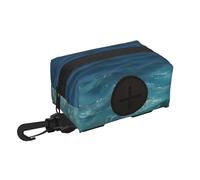 The Deep Ocean Sac de rangement pour déchets de voyage pour animal domestique Rangement pratique Convient pour la laisse, avec fermeture éclair, facile à transporter lors de vos déplacements.