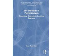The Defenses in Psychoanalysis: Theoretical Concepts to Empirical Research