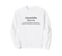 The Definition of Chocolate Illustration Graphic Designs Sweatshirt