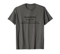 The Definition of Chocolate Illustration Graphic Designs T-Shirt