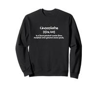 The Definition of Chocolate lIllustration Graphic Designs Sweatshirt