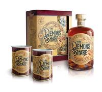 The Demon's Share 6 Years Old Spirit Drink 40% Vol. 0,7l in Giftbox with 2 Dosen The Demon's Share