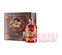 The Demon's Share Superior Blend Rum 12 Years Old 41% Vol. 0,7l in Tinbox with 2 glasses