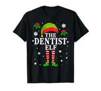 The Dentist Elf Christmas Matching Dental T-Shirt