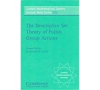 The Descriptive Set Theory of Polish Group Actions, London Mathematical Society Lecture Note Series Alexander S. Kechris, Howard Becker (Auteur)